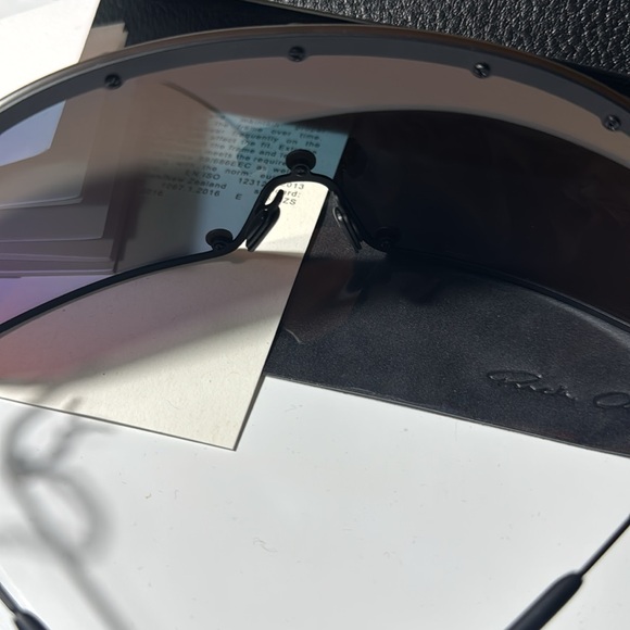 Rick Owens shielding sunglasses black rainbow NWT main image 10